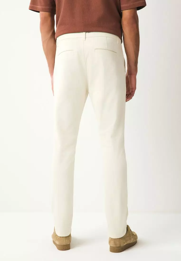 Skinny Fit Stretch Chino Trousers