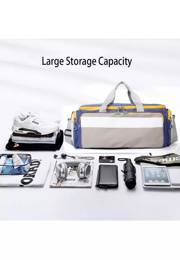 Buy Fashion by Latest Gadget Duffle Gym Bag 55x29x24cm Pink 2024