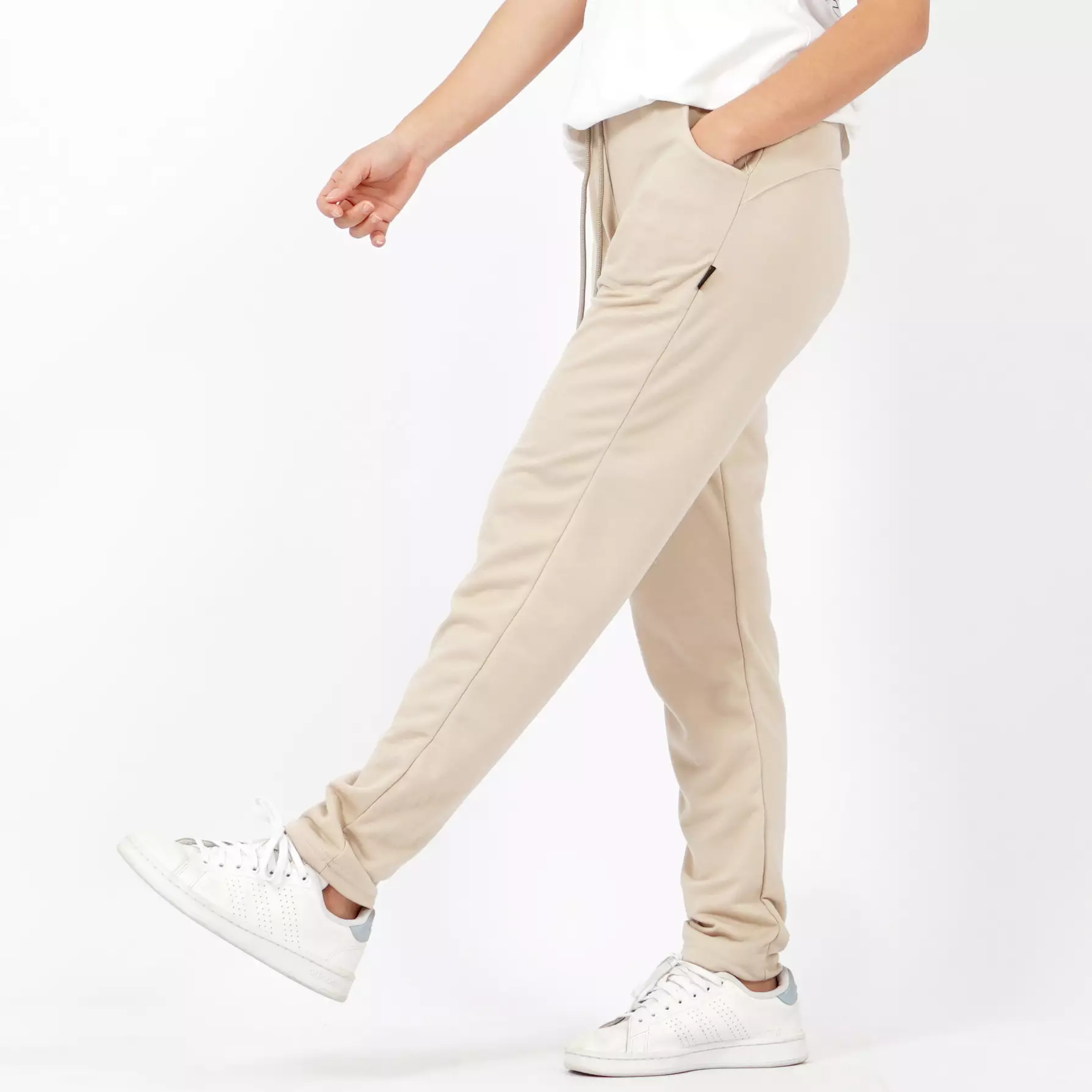  MICHAEL Training Pants Pria Celana Panjang Pria Celana Panjang Slim Fit - KREM