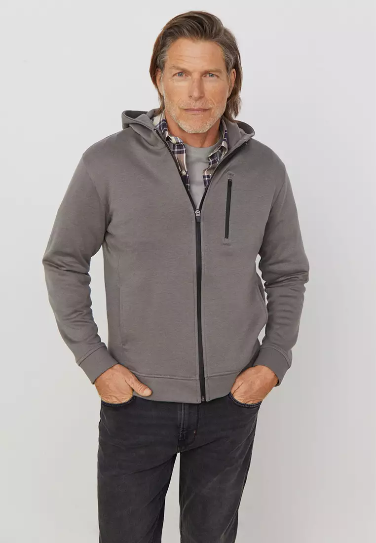 Cardigan over hoodie clearance