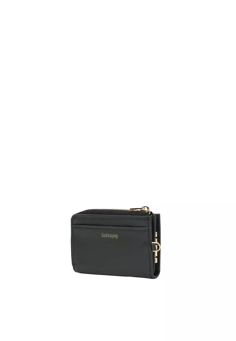 L-Zip Key Case - Black