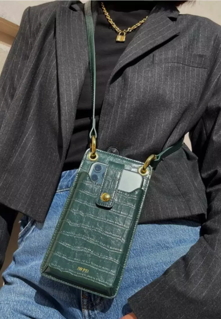 Jual JW PEI JW Pei Quinn Phone Bag Dark Green Original 2023