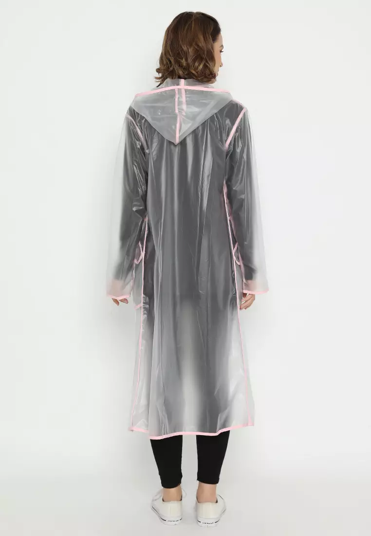 Quinnsha Rain Coat Pink
