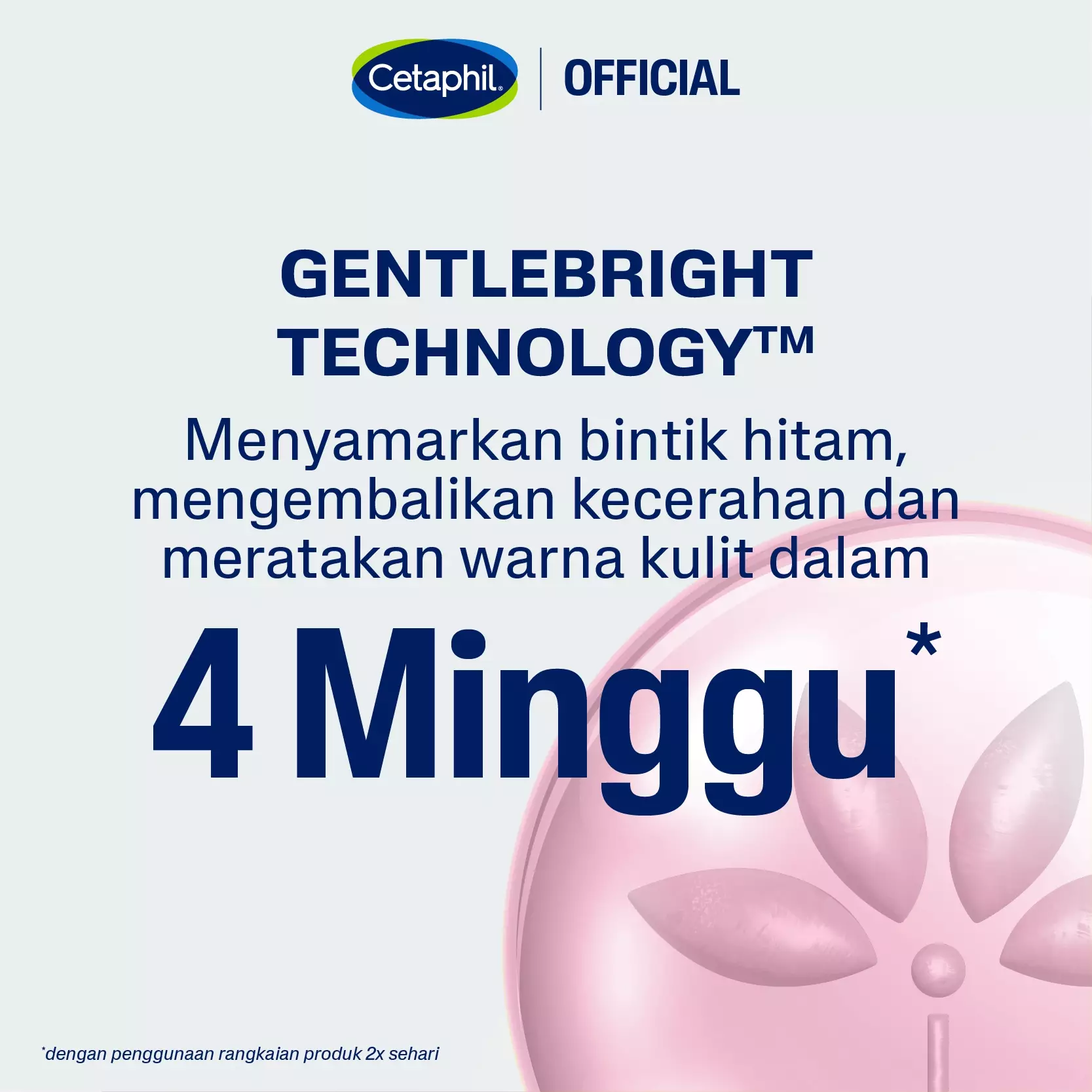 Cetaphil Bright Healthy Radiance Brightness Reveal Creamy Cleanser 100 G