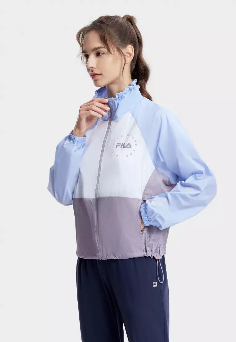 Fila windbreaker jacket womens top