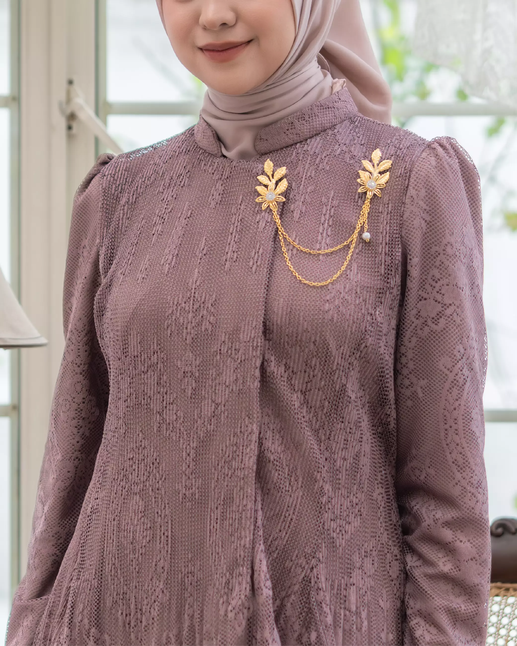 Nirmala Blouse - Plum
