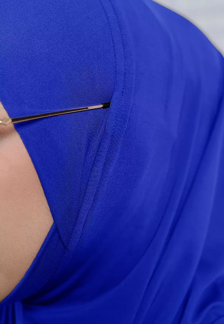 HIJAB INSTAN LUNA - ELECTRIC BLUE