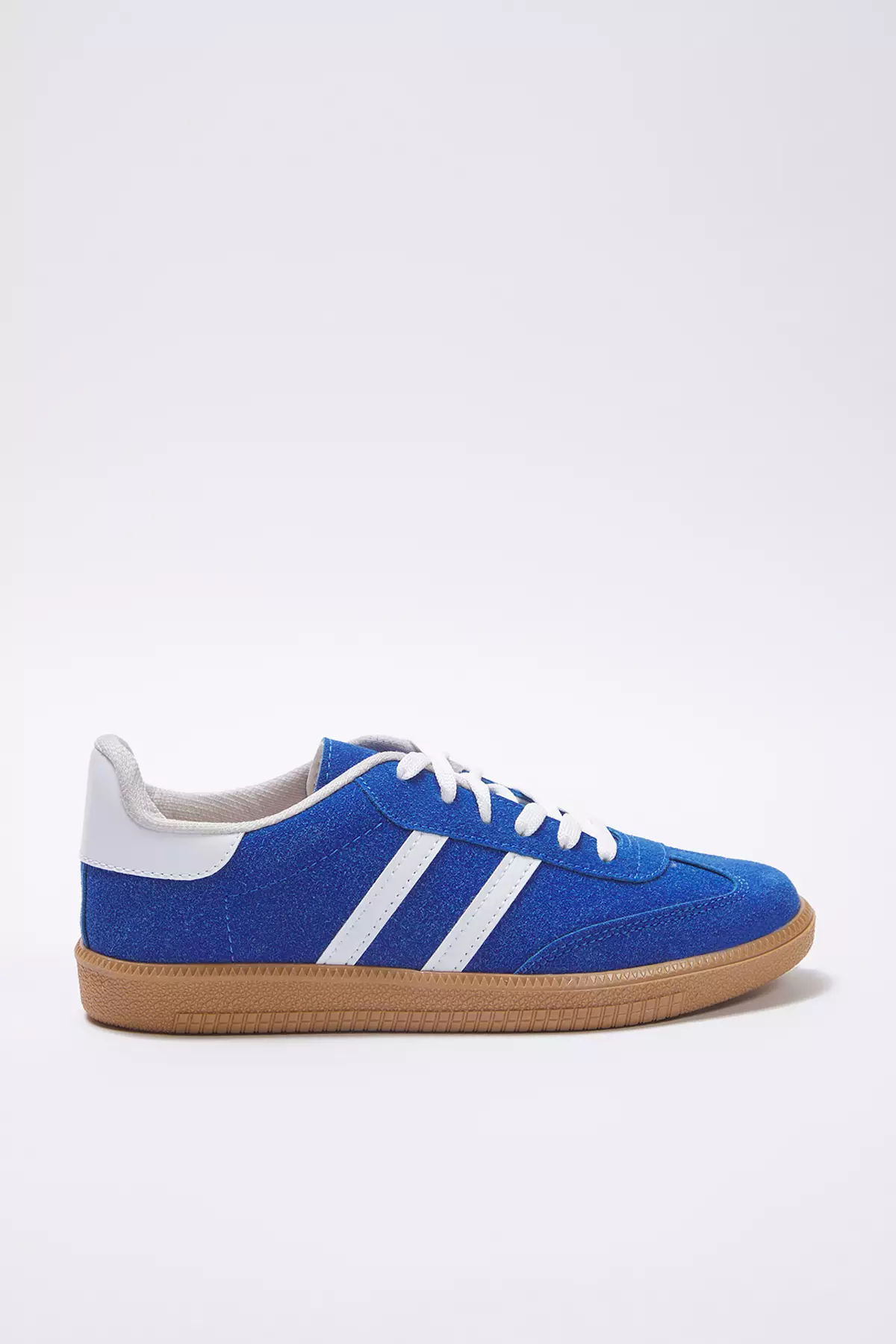 Blue Retro Lace-Up Women's Sneakers Takaw25Sn00005