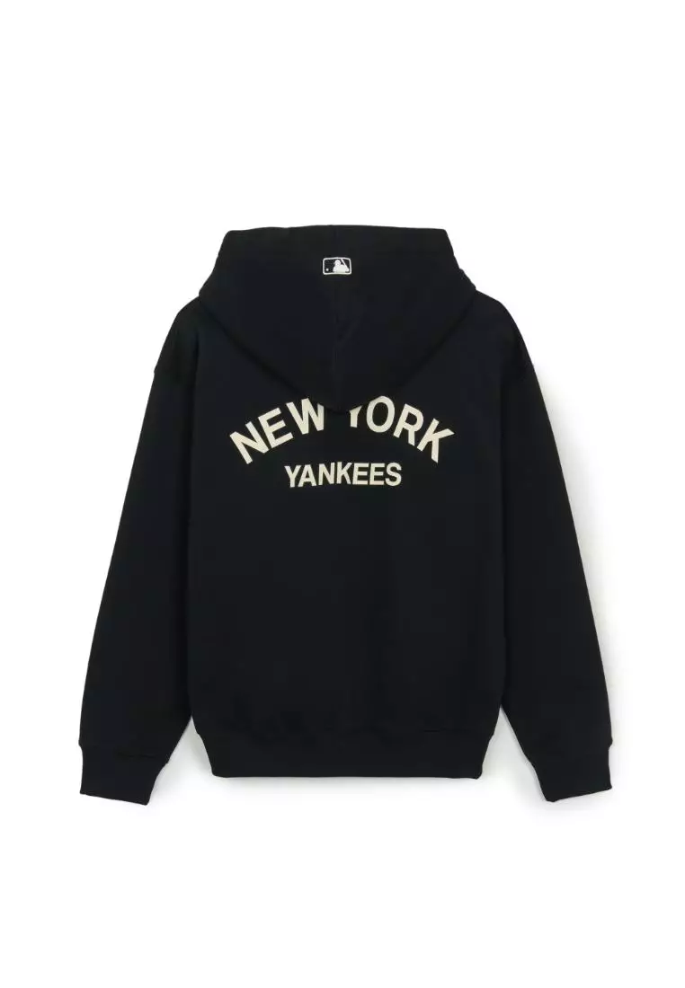 VARSITY BACK LETTERING BRUSHED HOOD ZIP UP NEW YORK YANKEES