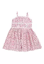 Licensed Sanrio Hello Kitty/Tea Party Pink Floral