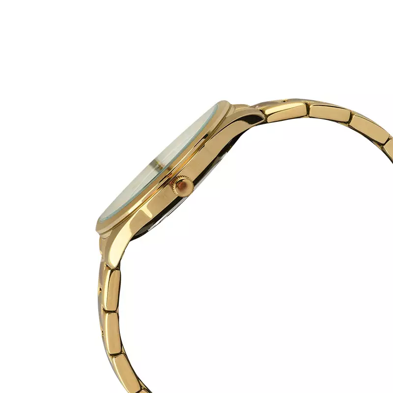 Jam Tangan Pria Alba AS9Q76X1 Silver Dial Gold Stainless Steel Strap