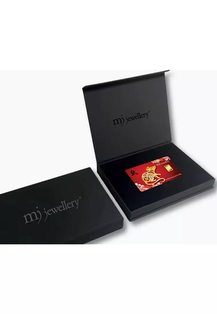 5G Gold Collection 999.9/24K 12 Zodiac Series Gold Bar (0.2g)