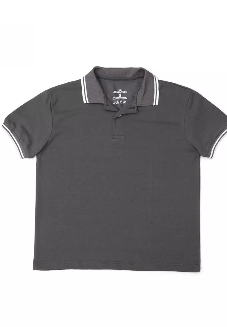 Cheap grey outlet polo shirts