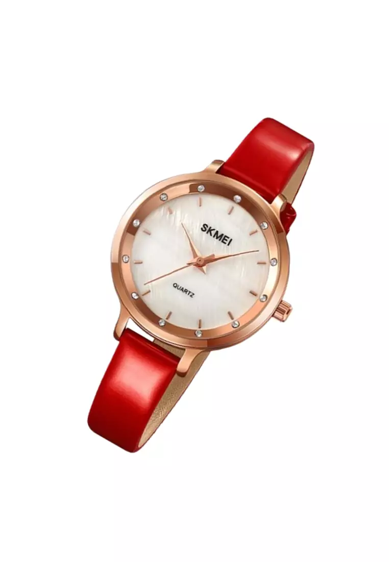 Jam Tangan Wanita Analog Elegant Material Leather Waterproof RG70 ORIGINAL