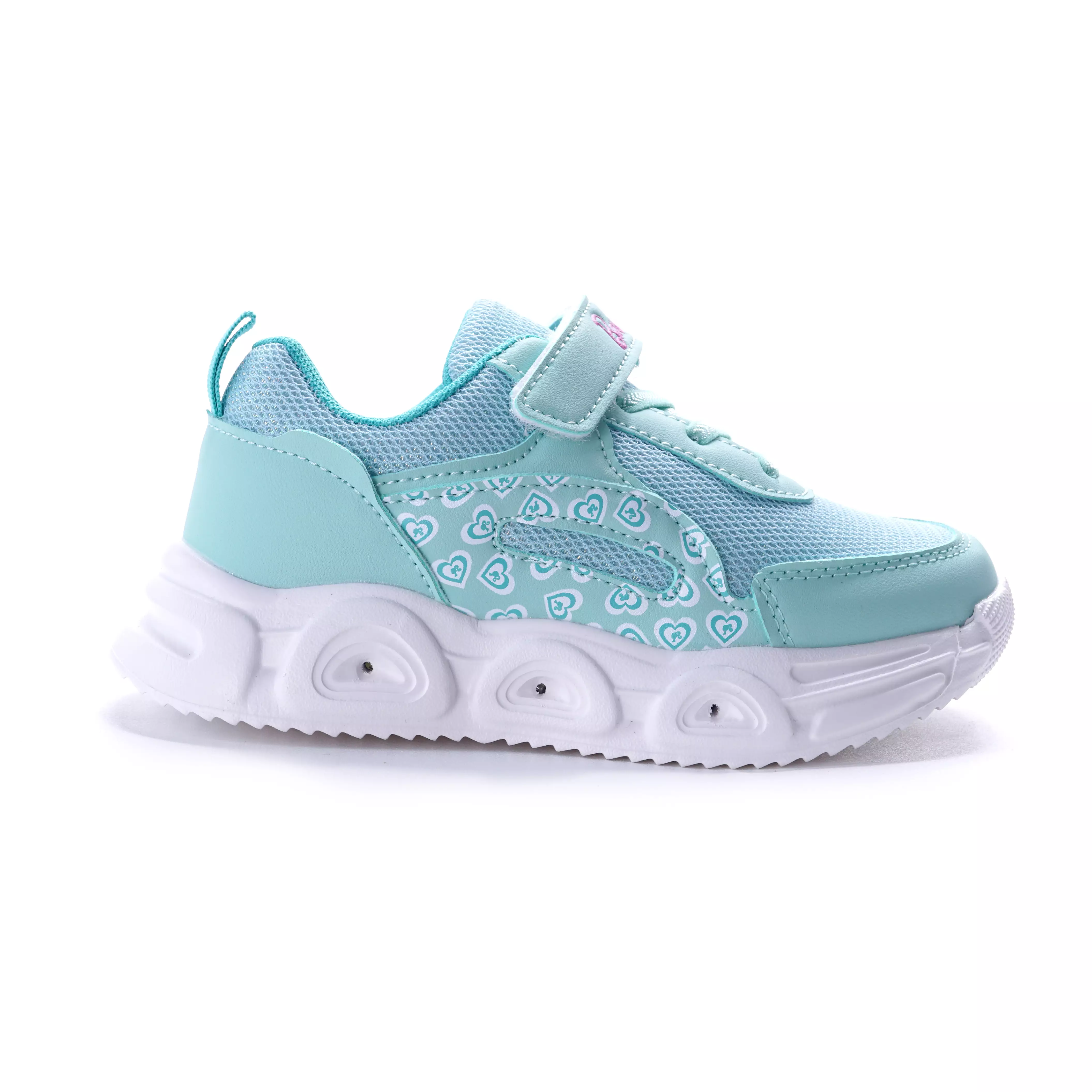 BARBIE - SEPATU LED WANITA ANAK KIDS CH840272WK HIJAU OCEAN