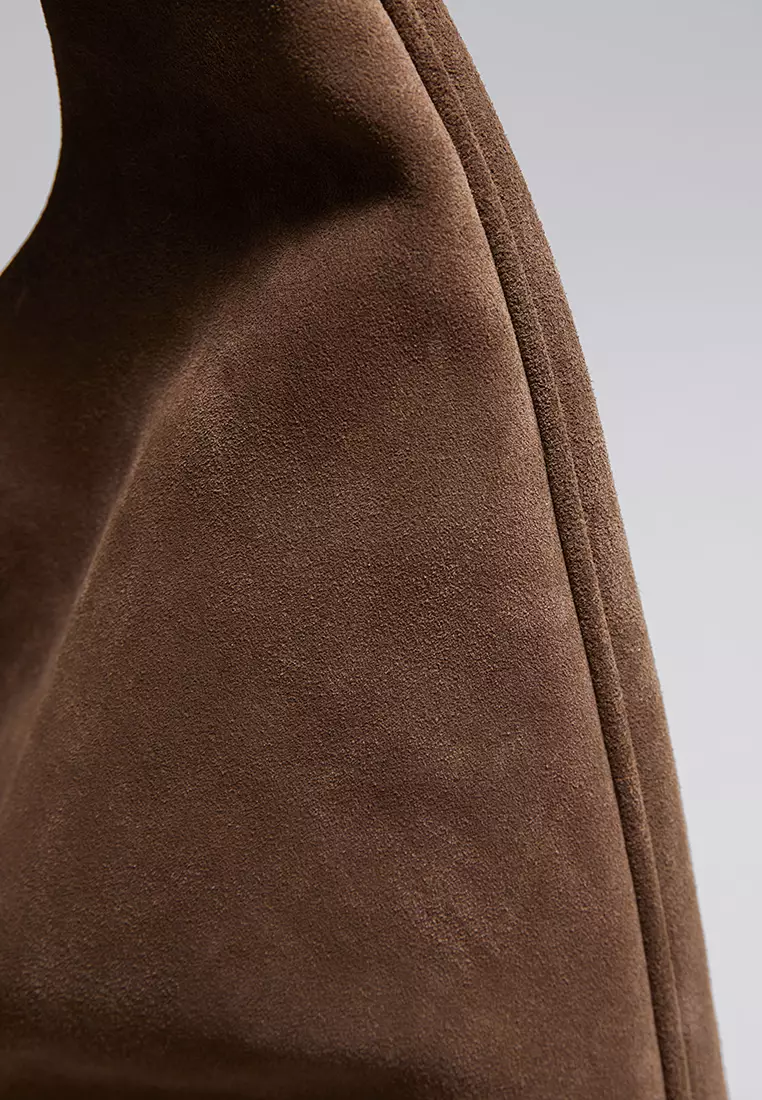 Large Suede Tote