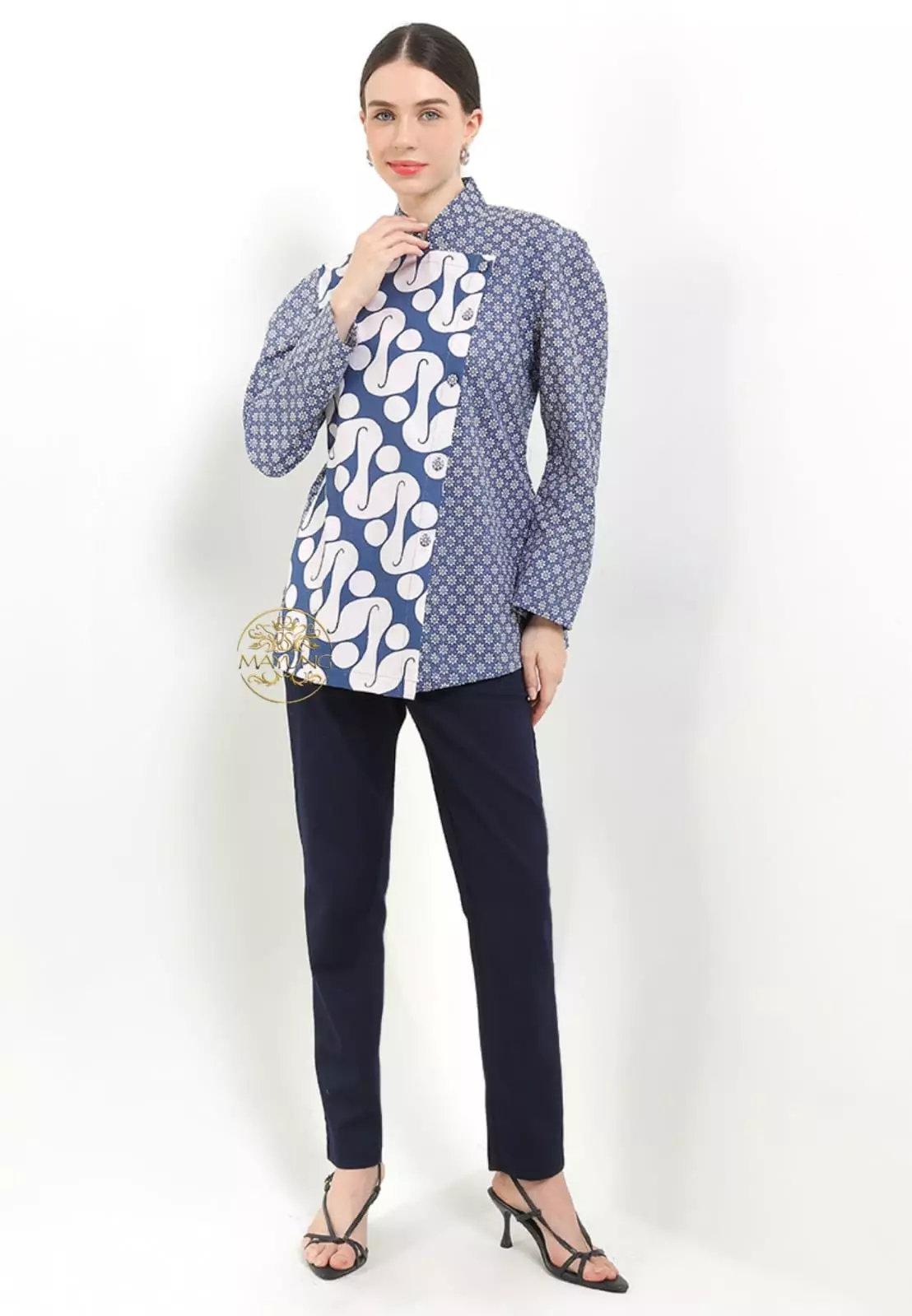 Blouse Batik Tiryaningra Premium Slimfit Modern