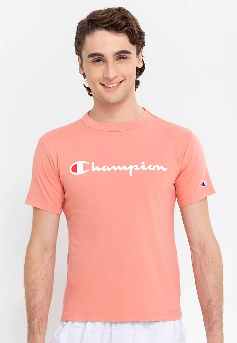 Peach champion shirt on sale
