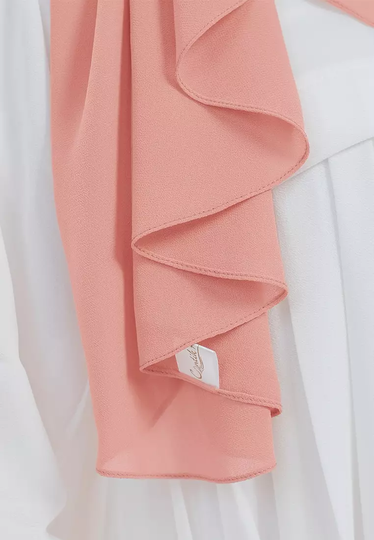 HIJAB INSTAN LUBNA - SALMON