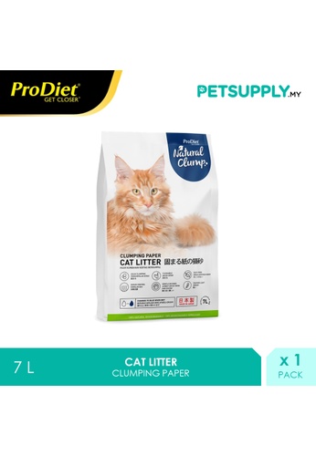 Buy Prodiet Prodiet Paper Cat Litter Natural Clump 7l Pasir Kucing Petsupply My Online Zalora Malaysia