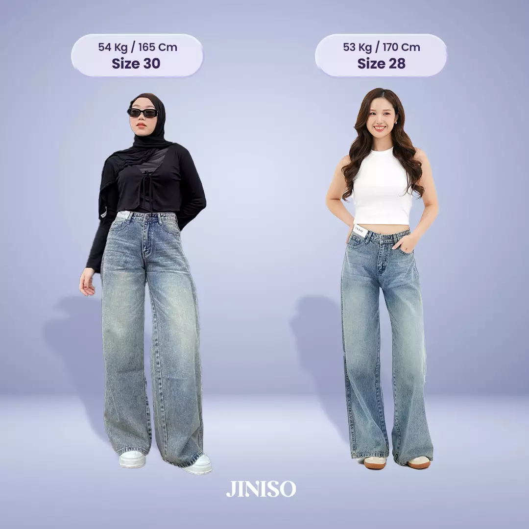 Highwaist Oversize Baggy Loose Jeans 777 WEEKEND