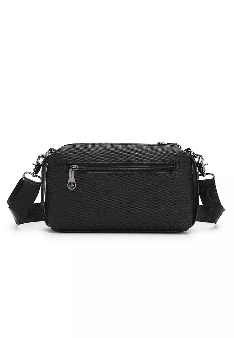 Men's Sling Bag / Crossbody Bag - Black