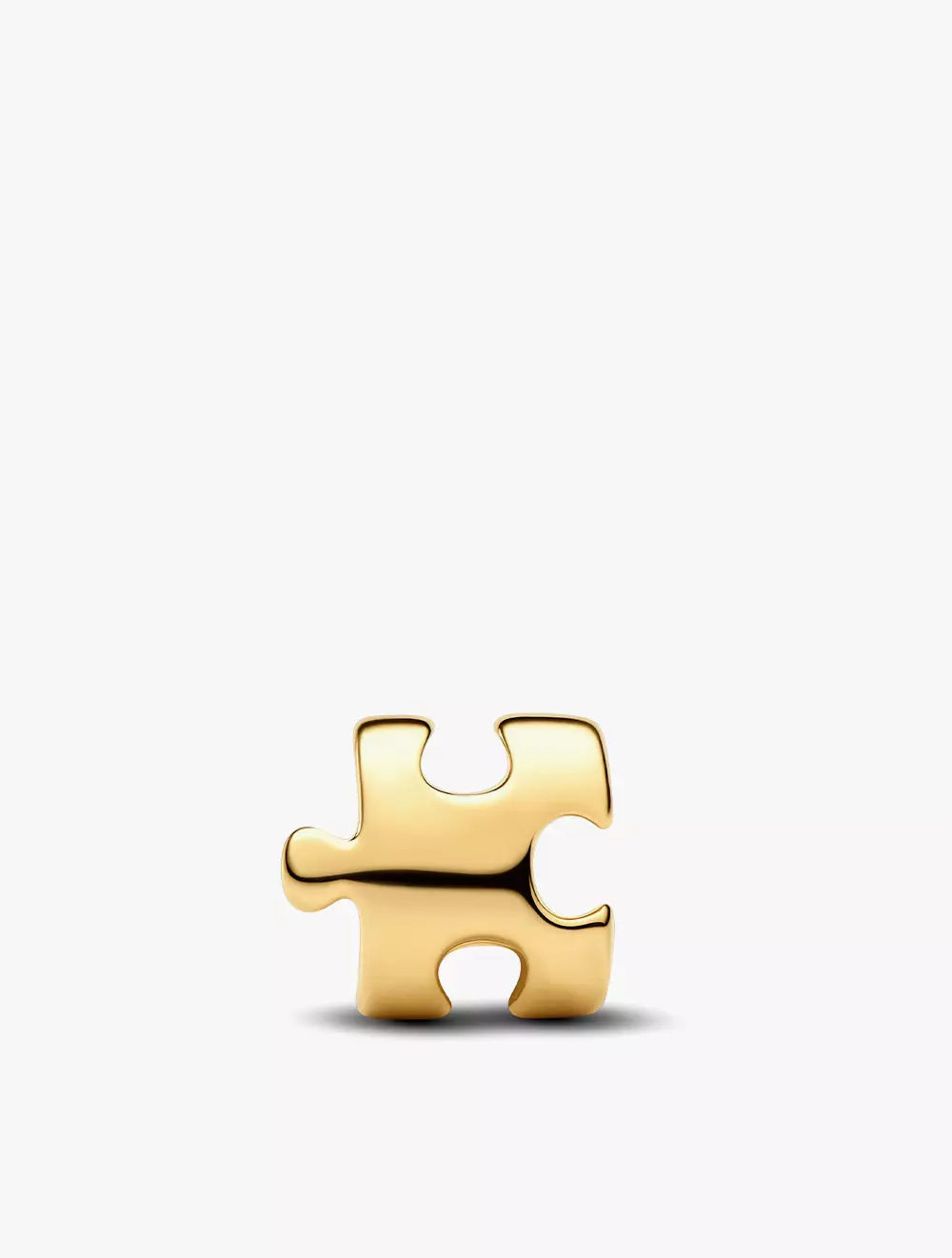 Puzzle 14K Gold-Plated Mini Charm