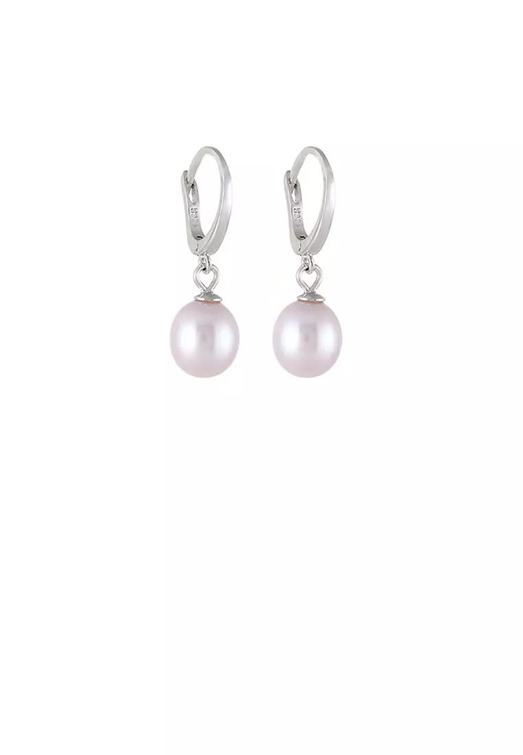 Fresh pearl earrings store