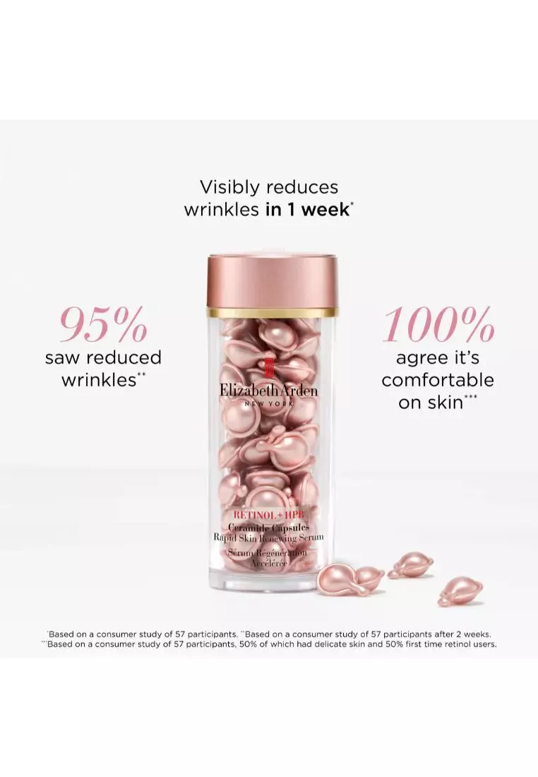 Elizabeth Arden - Retinol + HPR Ceramide Capsules Rapid Skin Renewing Serum 60caps
