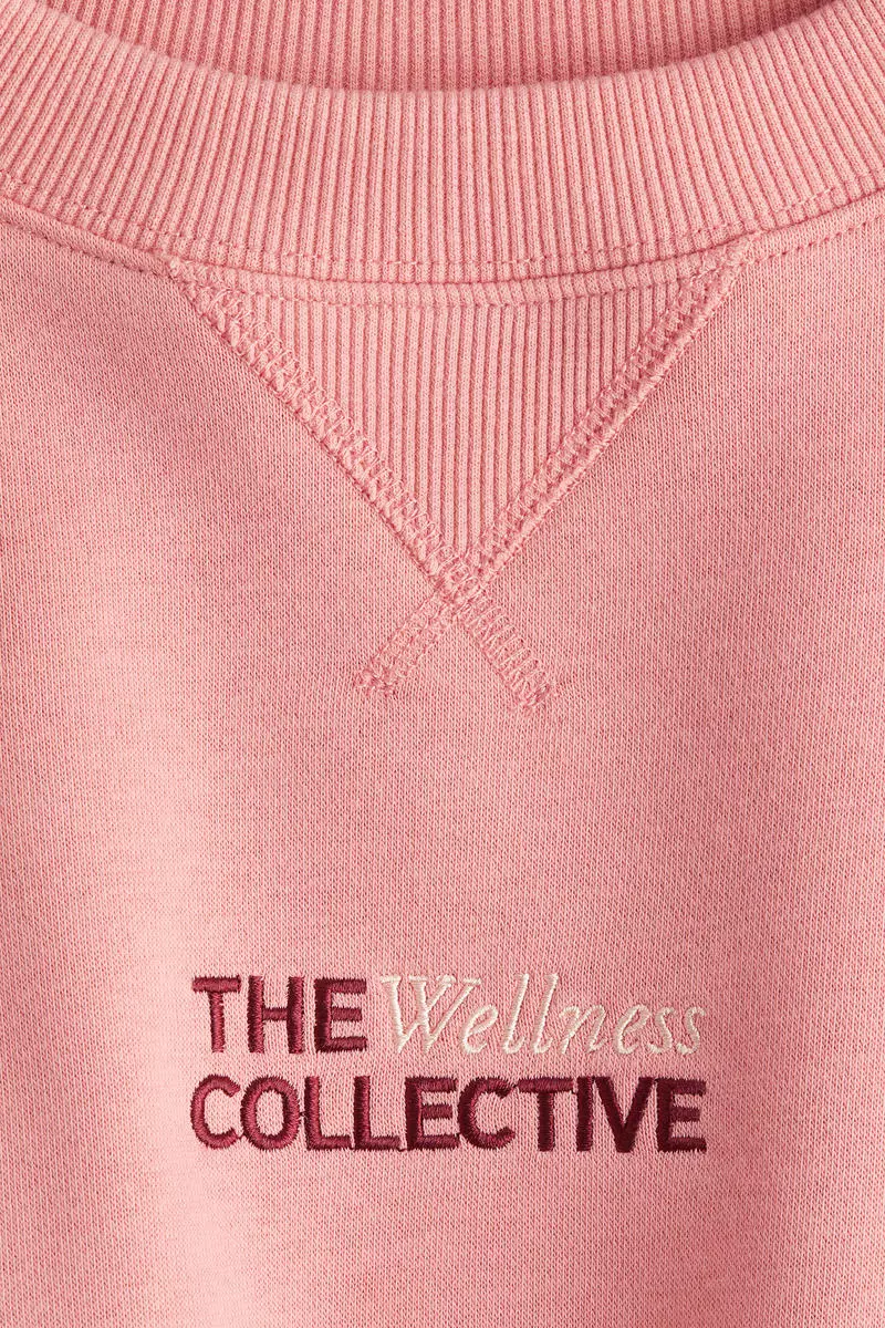 Text-motif sweatshirt