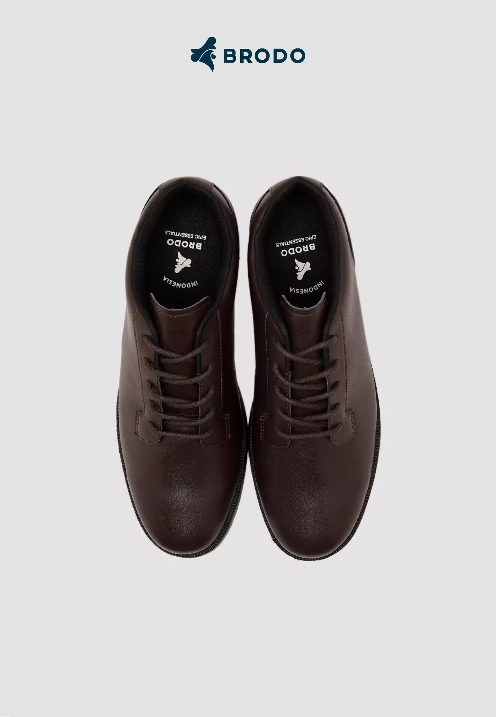 BRODO - Sepatu Rovigo Dark Choco