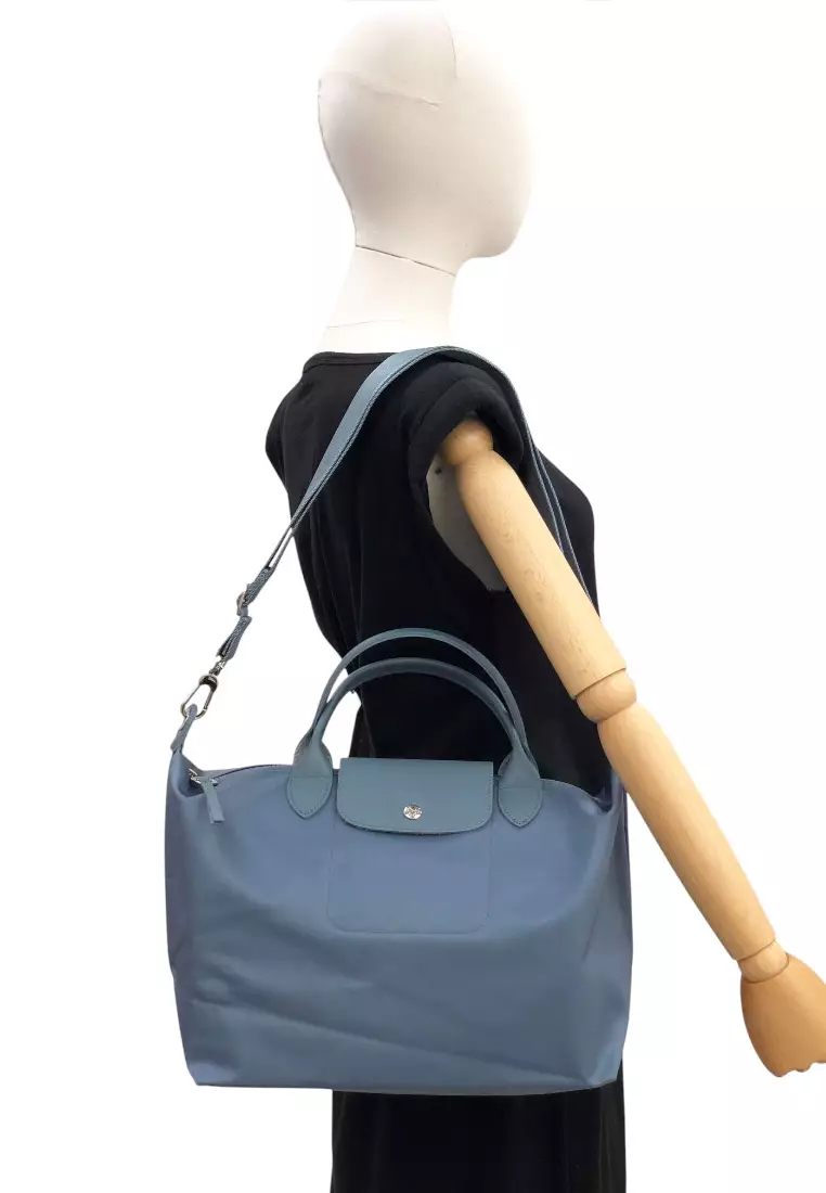 Buy LONGCHAMP Le Pliage Neo Medium Top Handle Handbag - Nordic