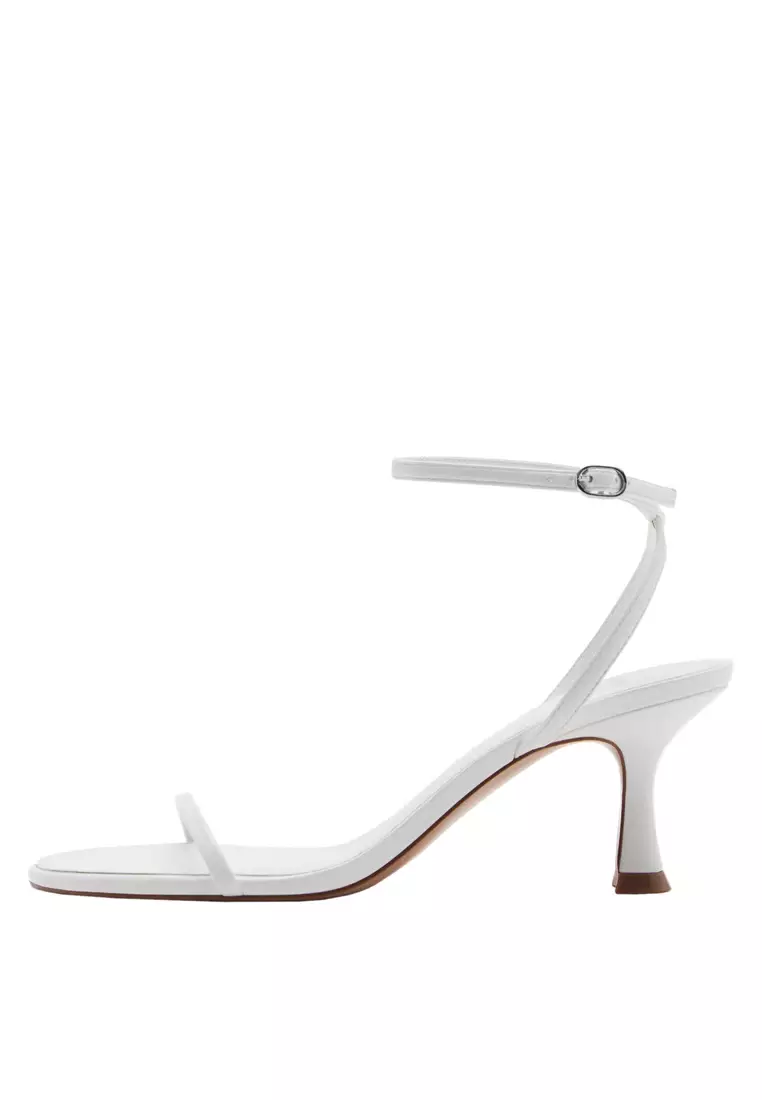 Discount on Mango  shoes - SKU: Buckle Strap Heel Sandals