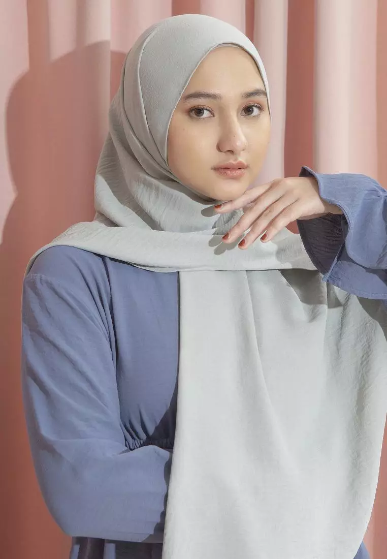 Zeera Shawl (Pashmina Melayu Lozy x Nadzira) Sage