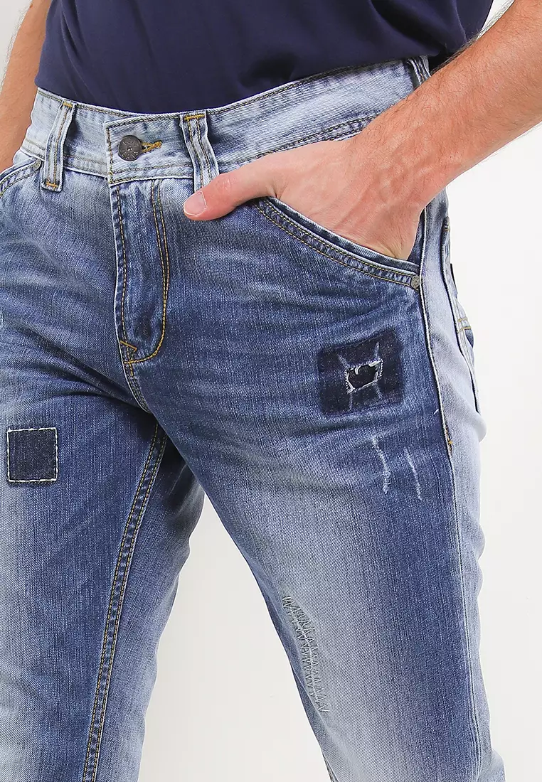 Slim Fit Denim Pants CFL096EX