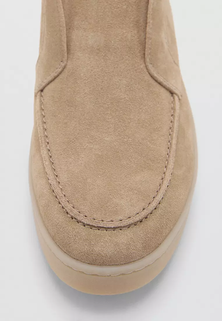 Suede Leather Ankle Boots