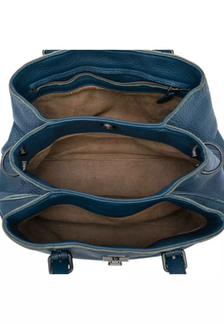 Pre-Loved Bottega Veneta Small Cervo Roma Satchel