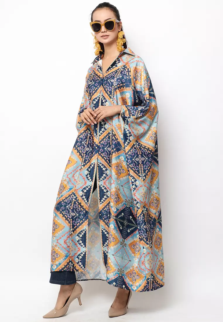 Kanzi Collared Kaftan