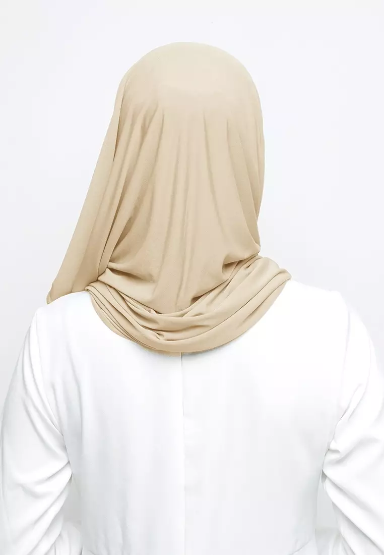 HIJAB INSTAN NAYA - SOFT CHOCO