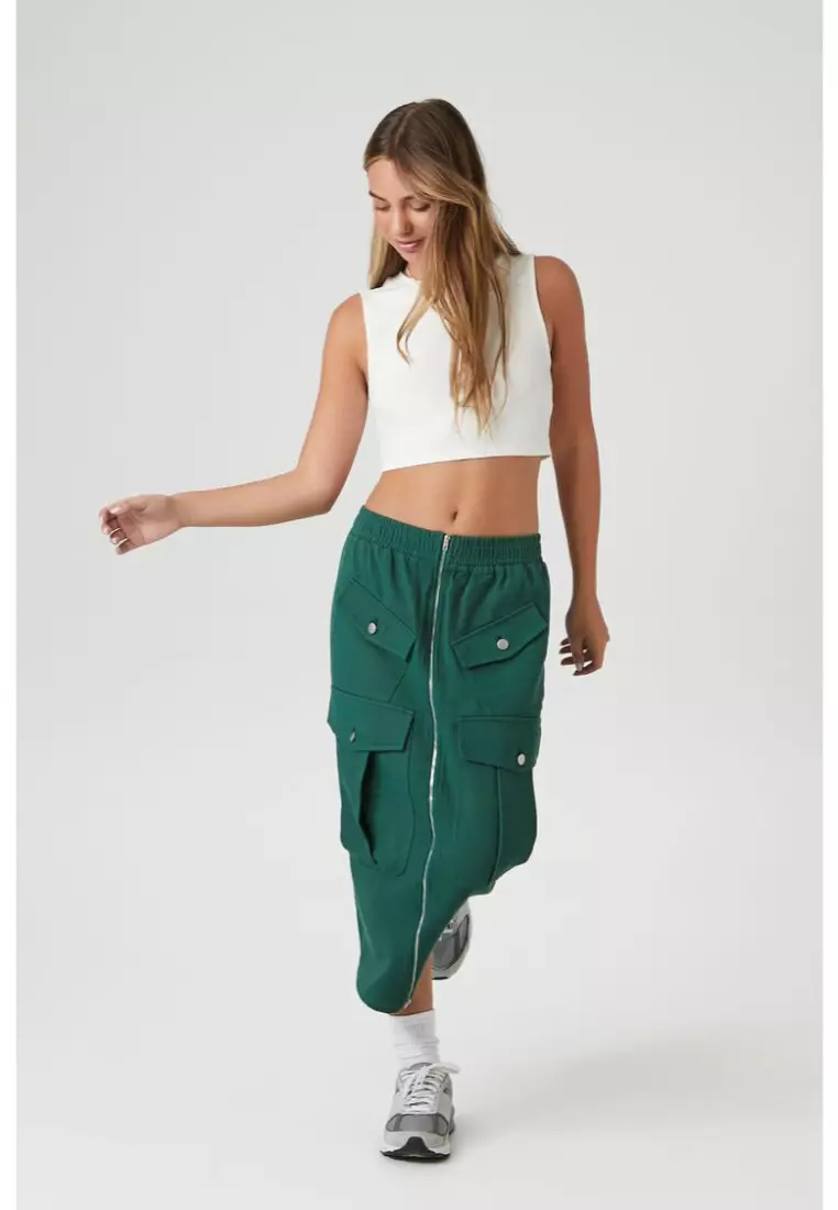 Sweatpant skirt forever 21 outlet