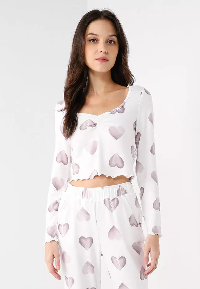 Cozy waffle sales sleep set hollister
