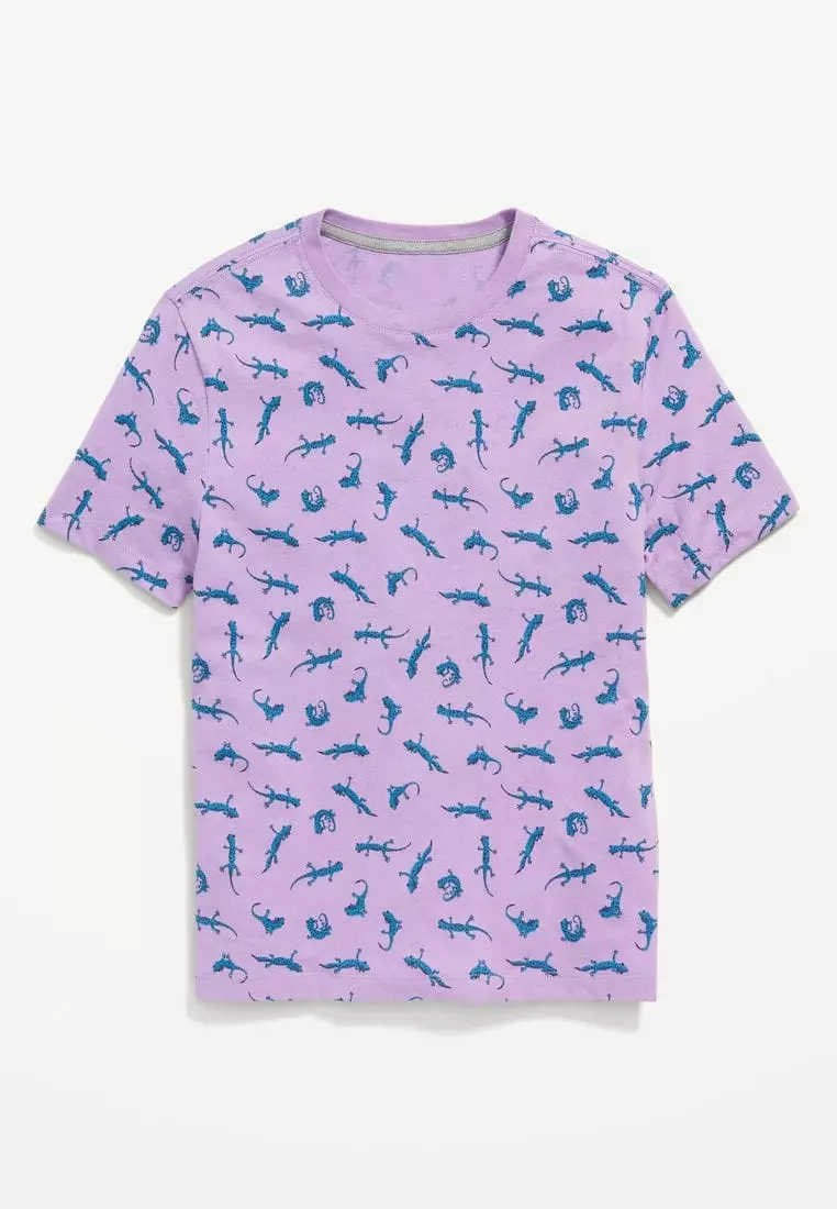 purple old navy shirt