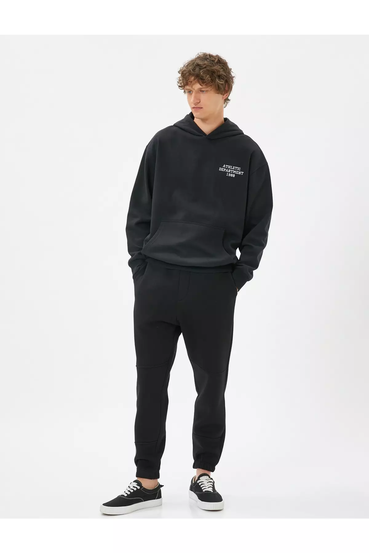 Pantaloni Jogger Koton Per Bambini - Vita Elastica Con Bottone, 100% Cotone, Colore Pistacchio - Foto 12