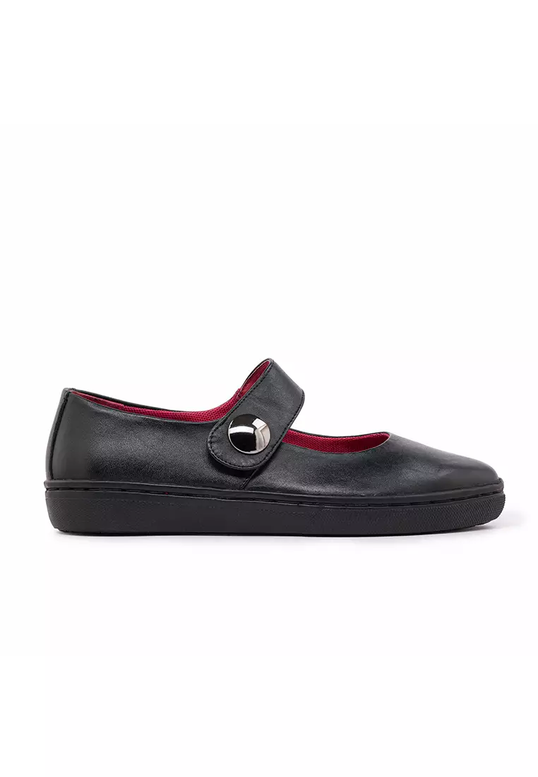 Discount on Bibo  shoes - SKU: Sofia Leather School Shoes