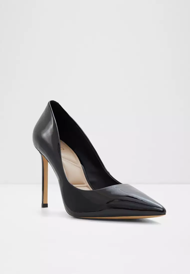 Aldo stessy black patent outlet