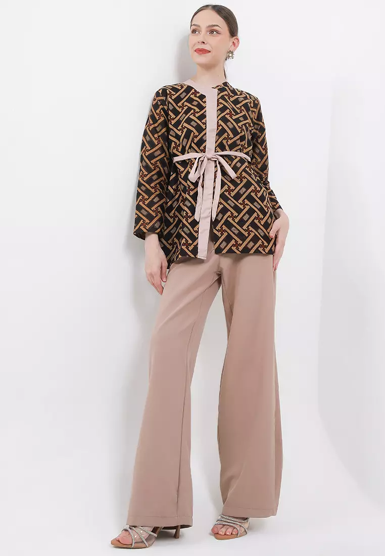 Pagar Blouse Batik Premium Wanita Casual Modern