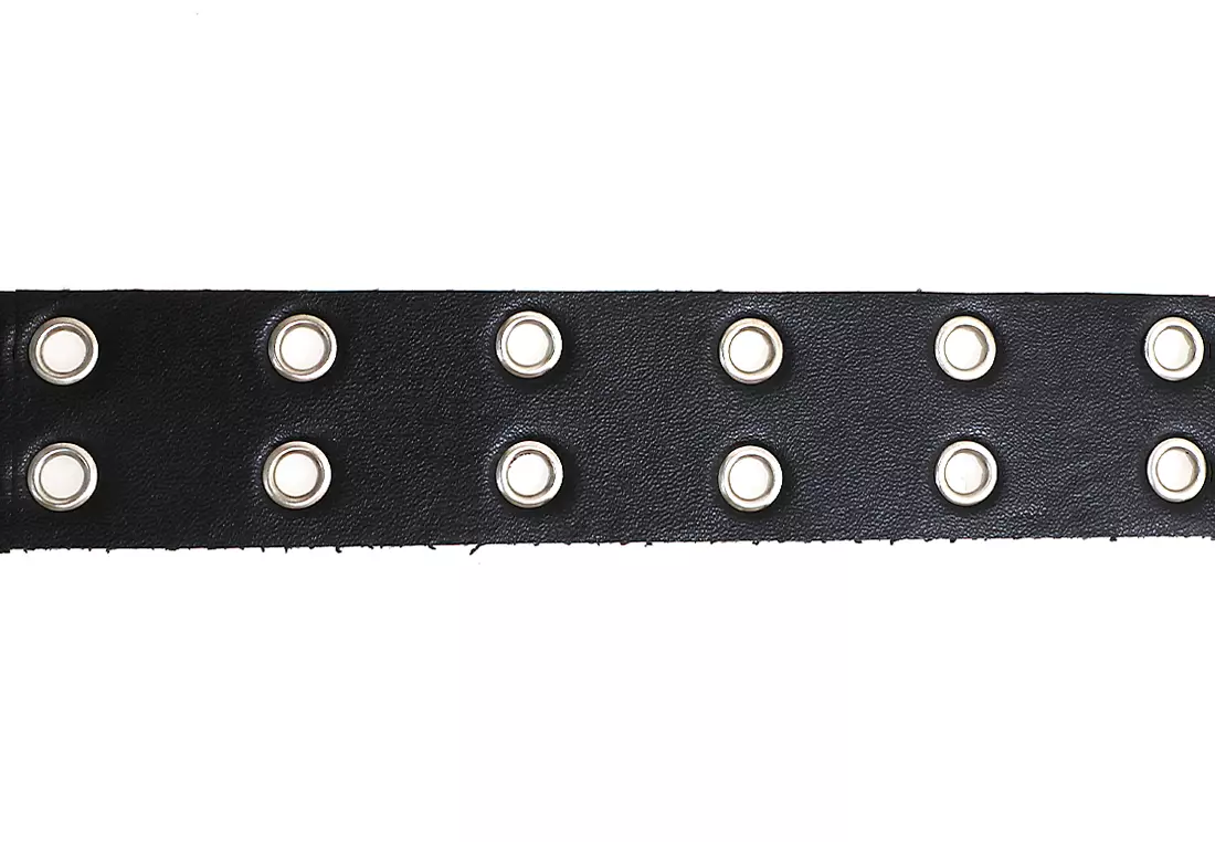 Fern Ikat Pinggang Wanita Casual Stylish Design Vintage Comfortable Material Leather ORIGINAL - Black