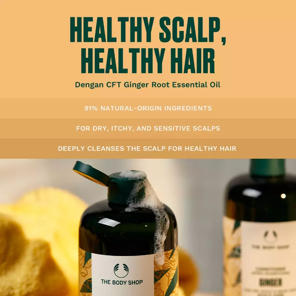 Ginger Anti Dandruff Shampoo 400ml