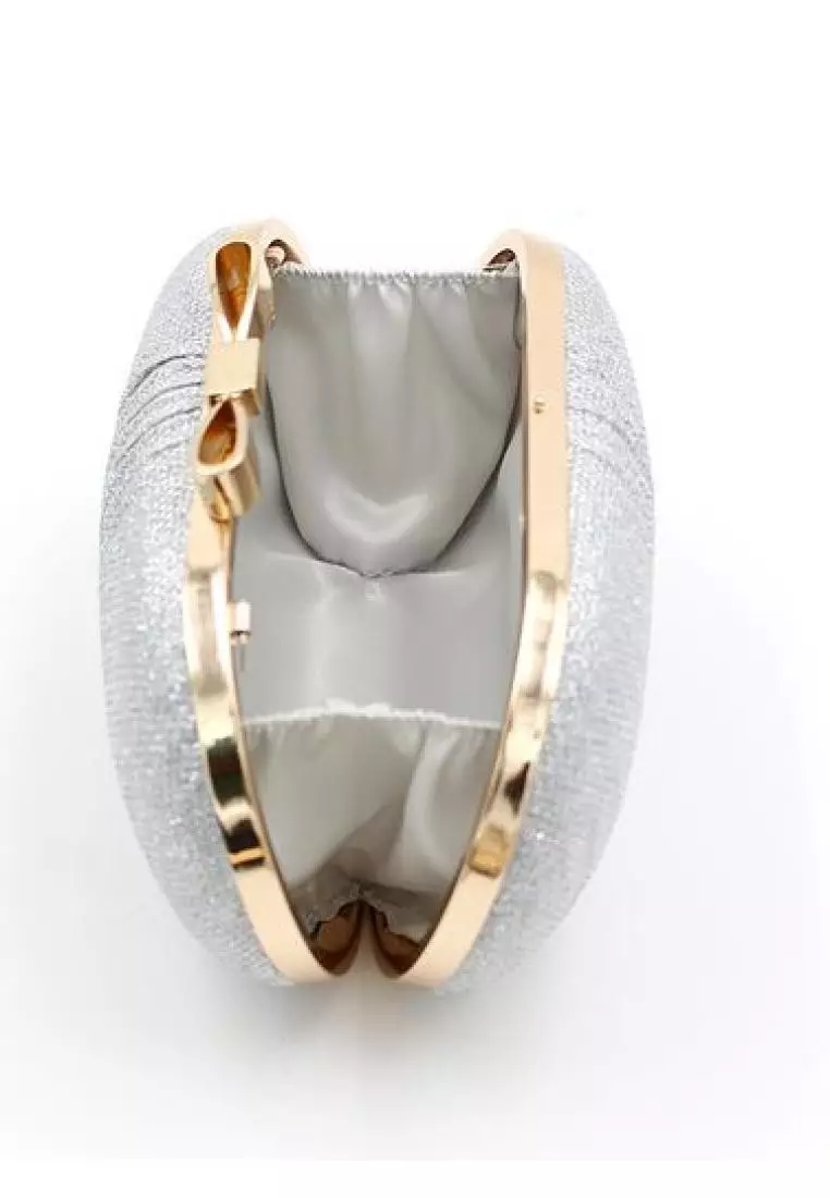 ByVedlyn Agatha Tas Pesta Wanita Clutch Fashion Terbaru - Gold