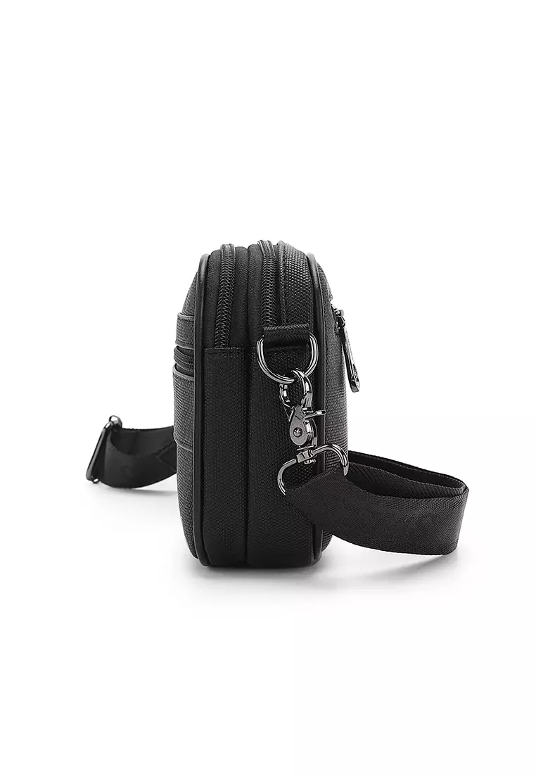 Men's Sling Bag / Crossbody Bag - Black